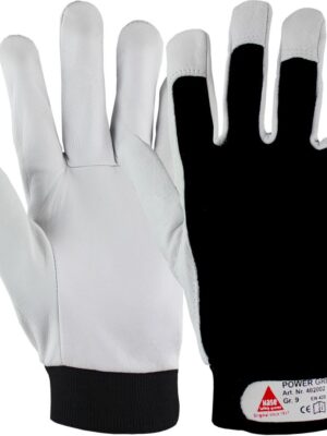 POWER GRIP II, 5-Fg.-Sicherheitshandschuhe aus Nappaleder