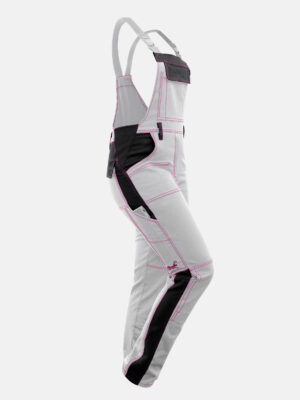 Damen Maler Arbeitslatzhose Stretch mit Kniepolstertaschen Baumwolle