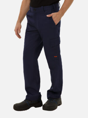 Herren Arbeitshose 100% Baumwolle (260 g/m²) Cargo Sommer Bundhose