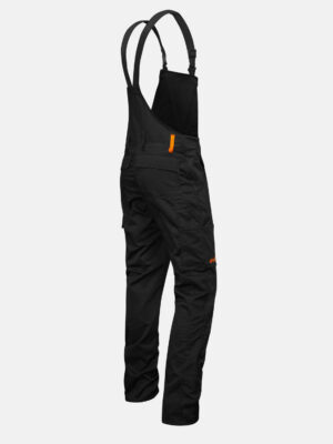 Herren Arbeitshose Latzhose mit Kniepolstertaschen Regular Fit