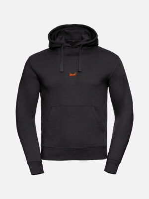 Kapuzenpullover für Herren mit Kängurutasche Doppellagiger Kapuze Flachem Kordelzug und Schmaler Passform