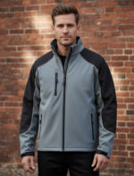 Ice Fell Hooded Softshell Jacket – Winddicht, Wasserdicht & Atmungsaktiv