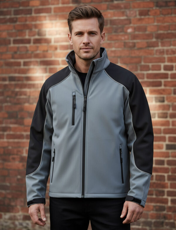 Ice Fell Hooded Softshell Jacket – Winddicht, Wasserdicht & Atmungsaktiv