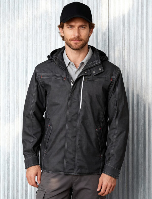 Denim Texture Rugged Jacket