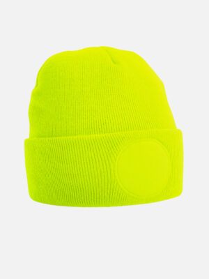 Circular Patch Beanie
