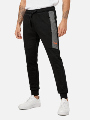 Herren Jogginghose mit Fleece Footer